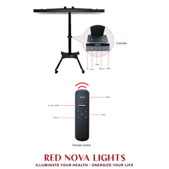 Premium Electric Mobile Stand for Red Light Therapy Panels (RNL900 & RNL1500)
