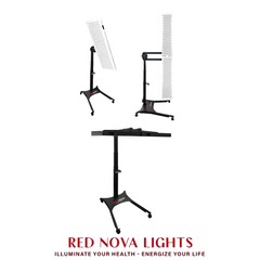Premium Electric Mobile Stand for Red Light Therapy Panels (RNL1000 & RNL1500)