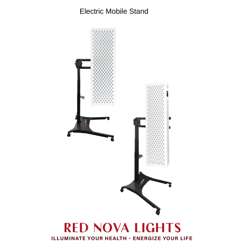 Premium Electric Mobile Stand for Red Light Therapy Panels (RNL1000 & RNL1500)