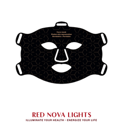 Red Light Therapy Face Mask – LED Skin Rejuvenation Mask with Red, Blue, Yellow + NIR (460–850nm)